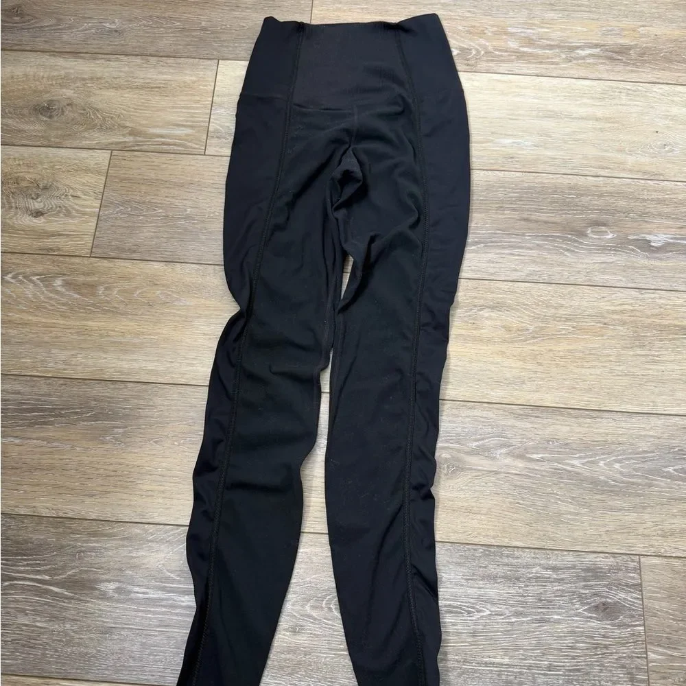 Nike Yoga Athletic Black Leggings Sz XS